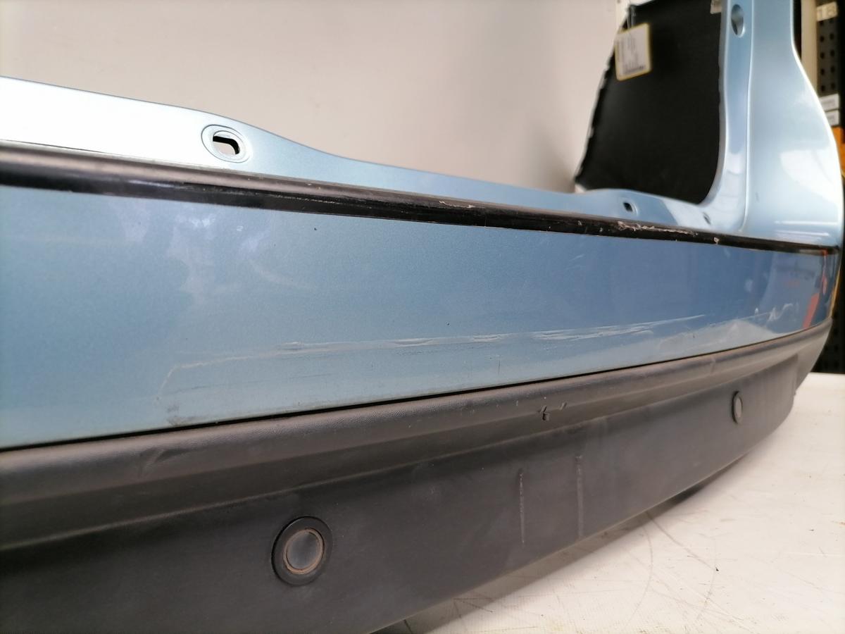 Renault Grand Scenic 3 original Sto&szlig;stange Stossf&auml;nger hinten 7-Sitzer Terpa Hellblaumetallic Bj.2011
